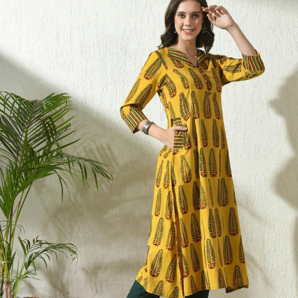 FabWear Women's Cotton Kurti
